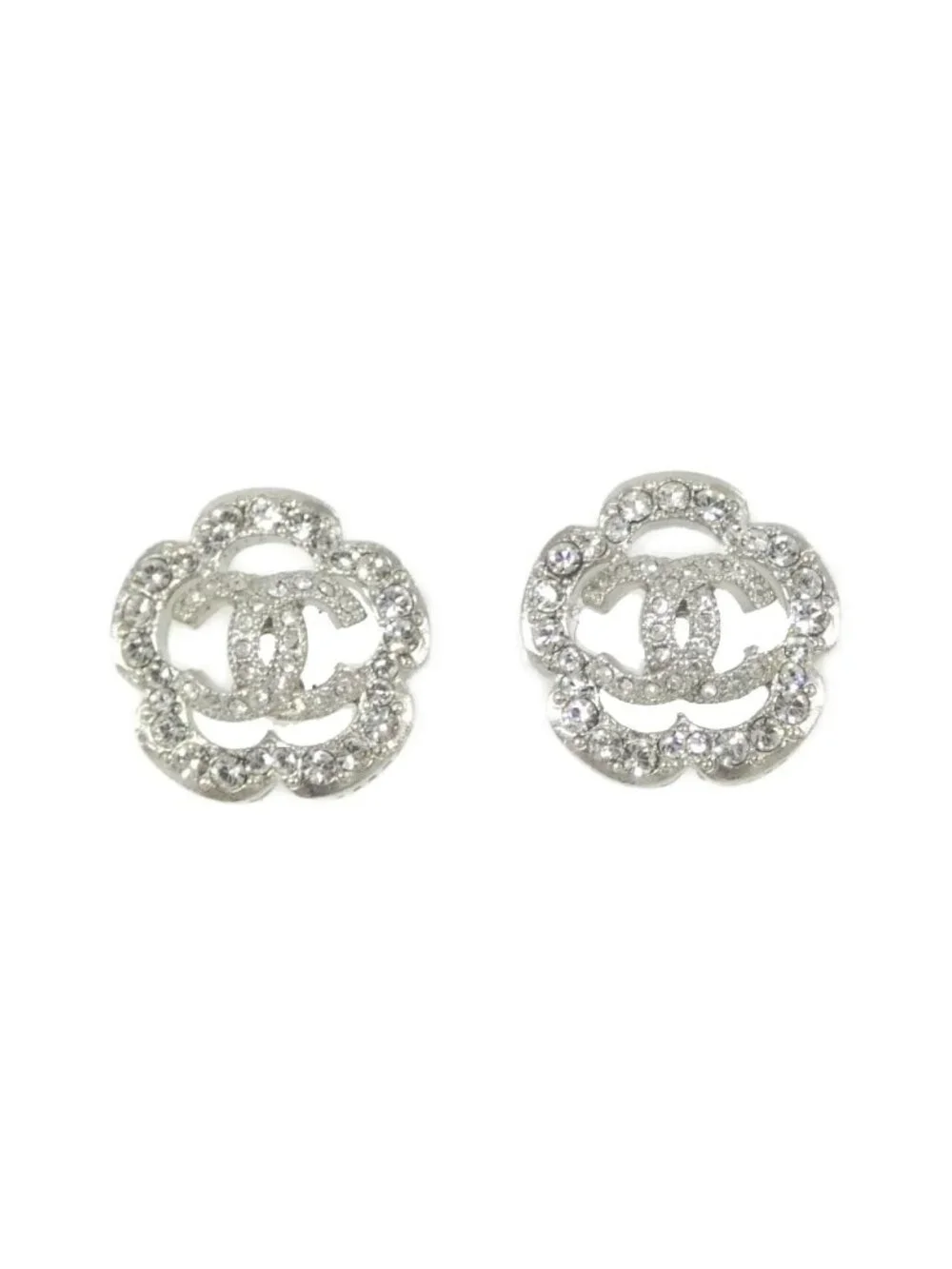 Chanel Earrings Silver